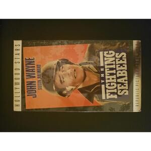 NEW - The Fighting Seabees (VHS, Colorized Version)- John Wayne- factory sealed